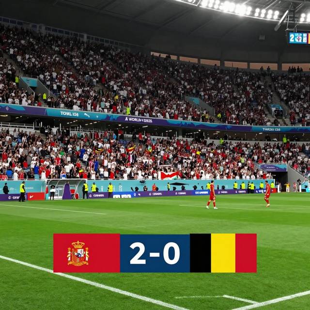 Tây Ban Nha vượt qua Bỉ trong trận tứ kết World Cup 2026 kịch tính