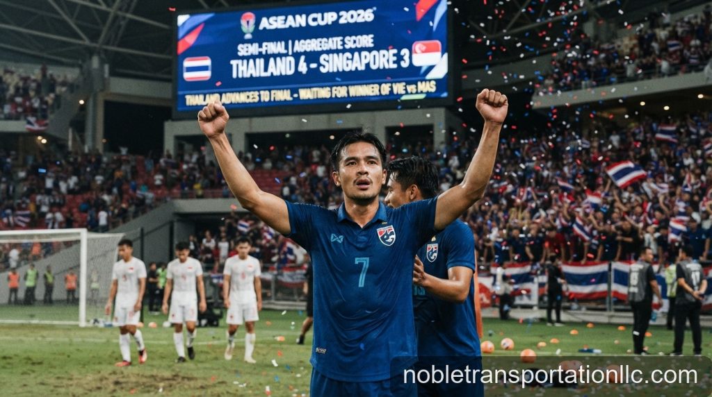 ASEAN Cup 2026: Thái Lan nhọc nhằn vào chung kết, chờ đợi đối thủ từ cặp đấu Việt Nam – Malaysia